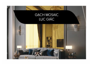 Gạch Mosaic lục giác HG51124 Đà Nẵng