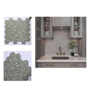 Gạch Mosaic lục giác HG51132 Đà Nẵng