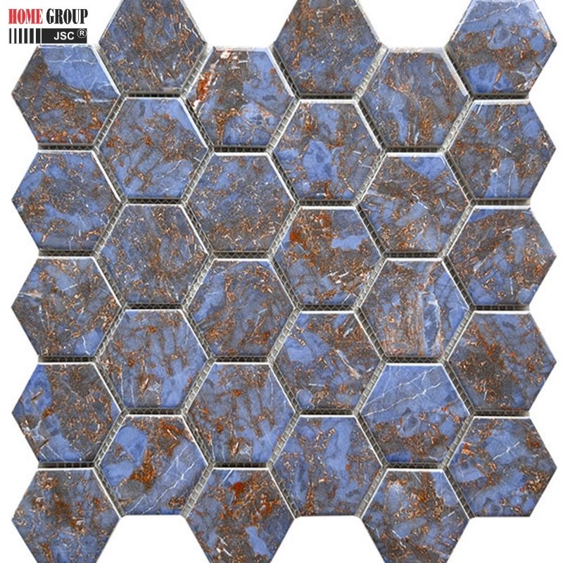 Gạch Mosaic lục giác HG51135 Đà Nẵng